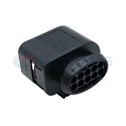 Auto Parts Electric Right Side Door Latch Connector for Audi Volkswagen Jetta 10-pin Female 1J0973715 - image 2